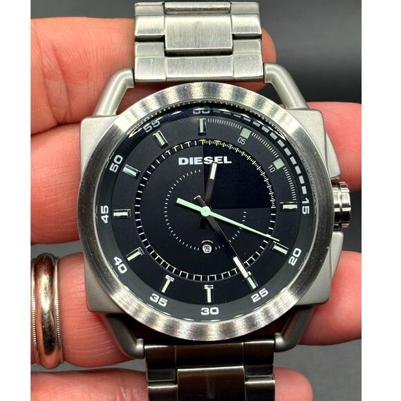 Diesel Descender DZ1579 Black Dial Stainless Steel Men’s Watch main image 5